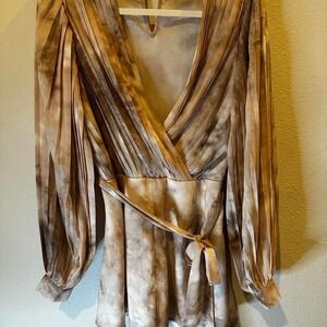 The sang brown and tan tie-dye Y2T Size L